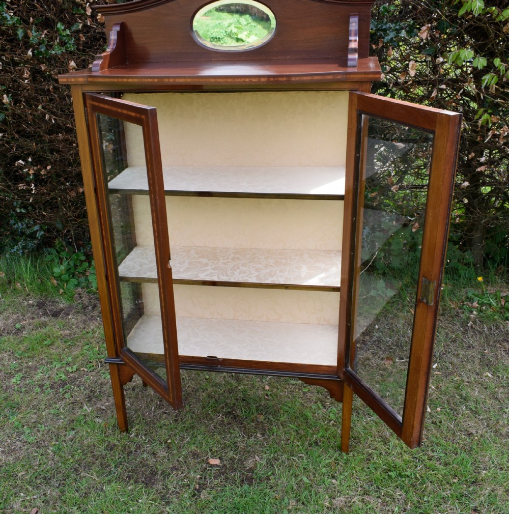 Edwardian Display Cabinet View XII