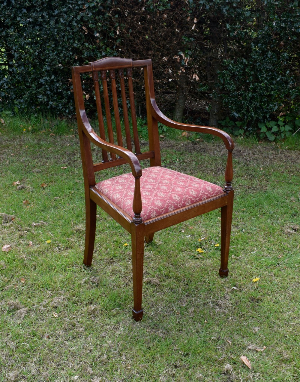 Edwardian Inlaid Armchair View IV
