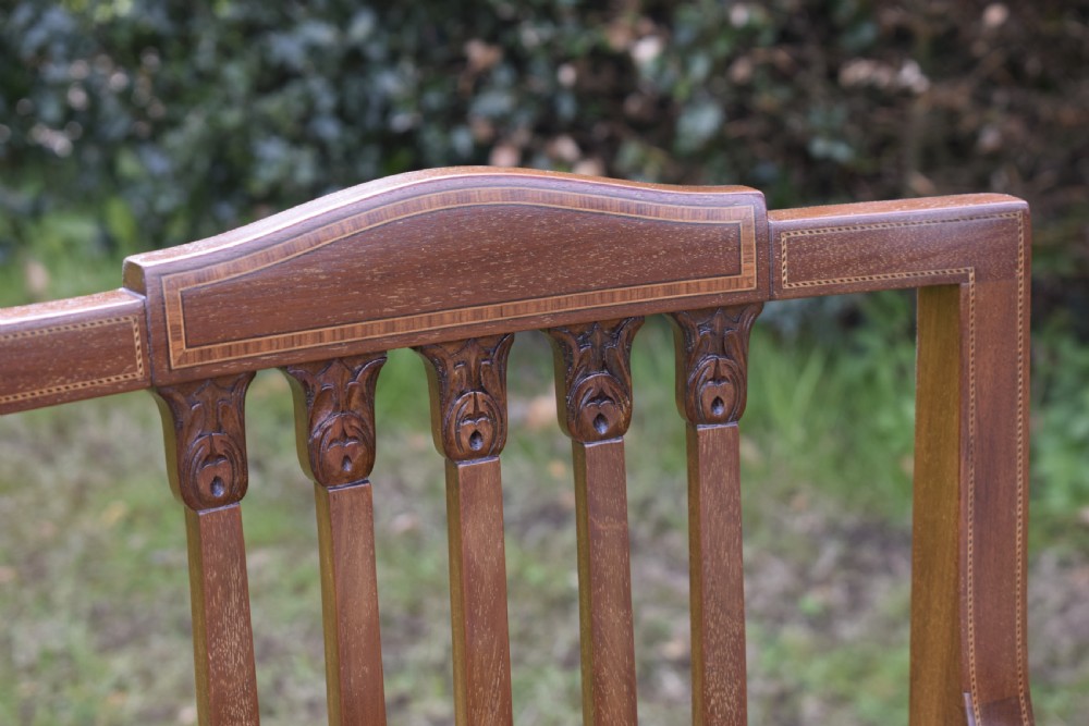 Edwardian Inlaid Armchair View VIII
