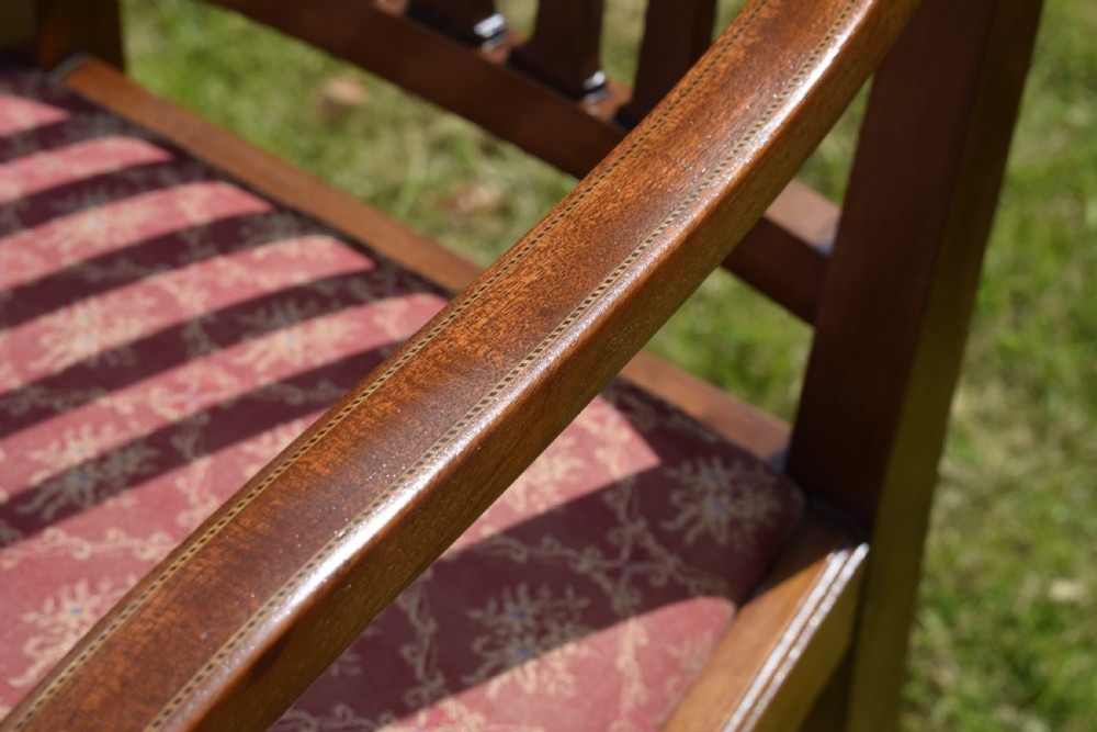 Edwardian Inlaid Armchair View XI