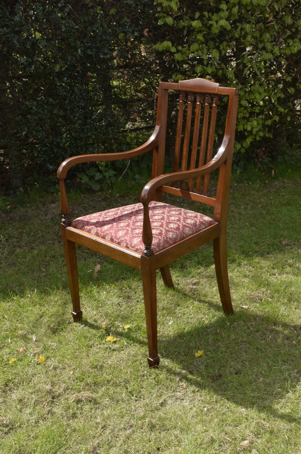 Edwardian Inlaid Armchair View XII
