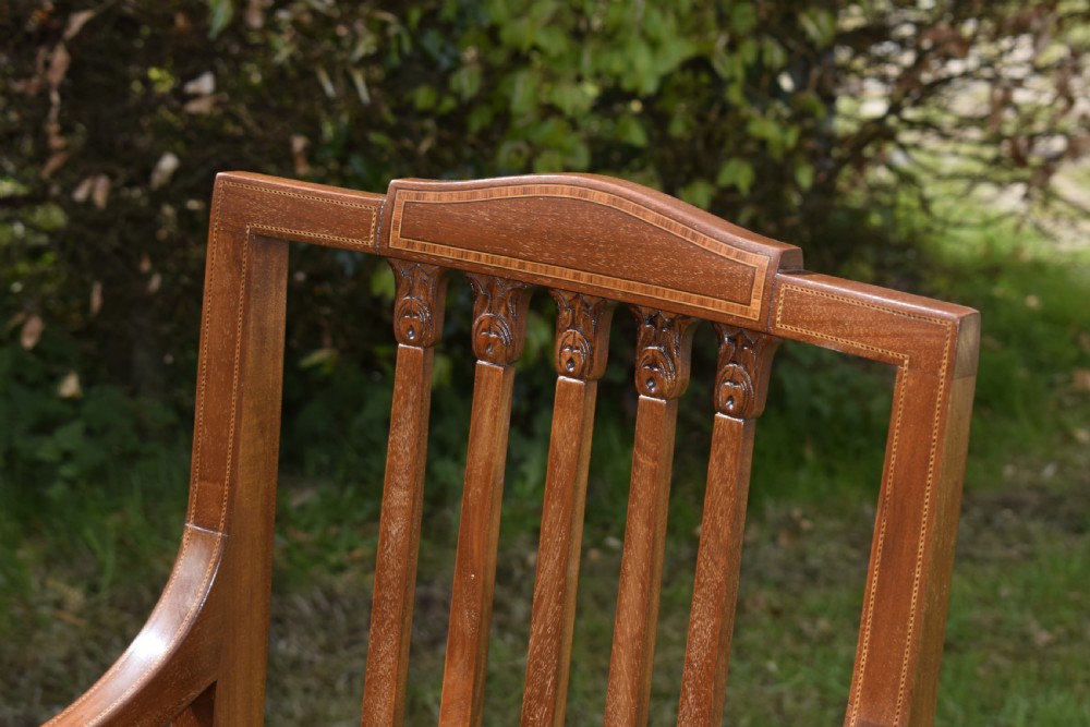 Edwardian Inlaid Armchair View XIII