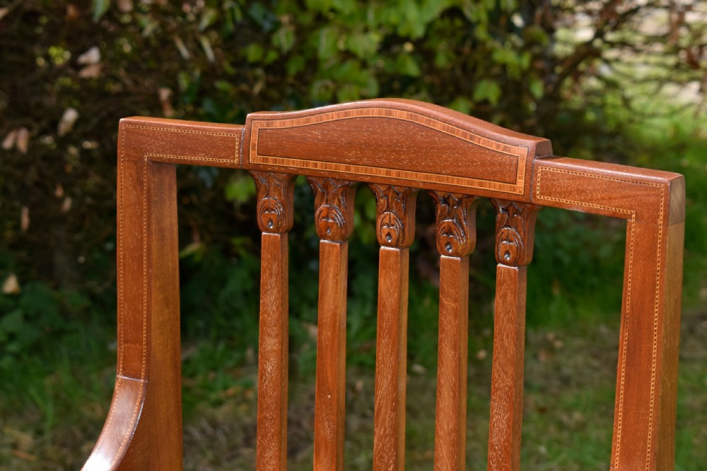 Edwardian Inlaid Armchair View XIV