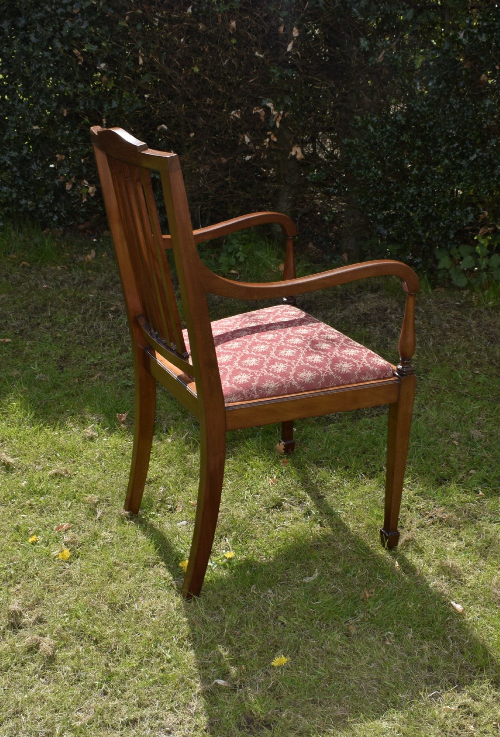 Edwardian Inlaid Armchair View XV