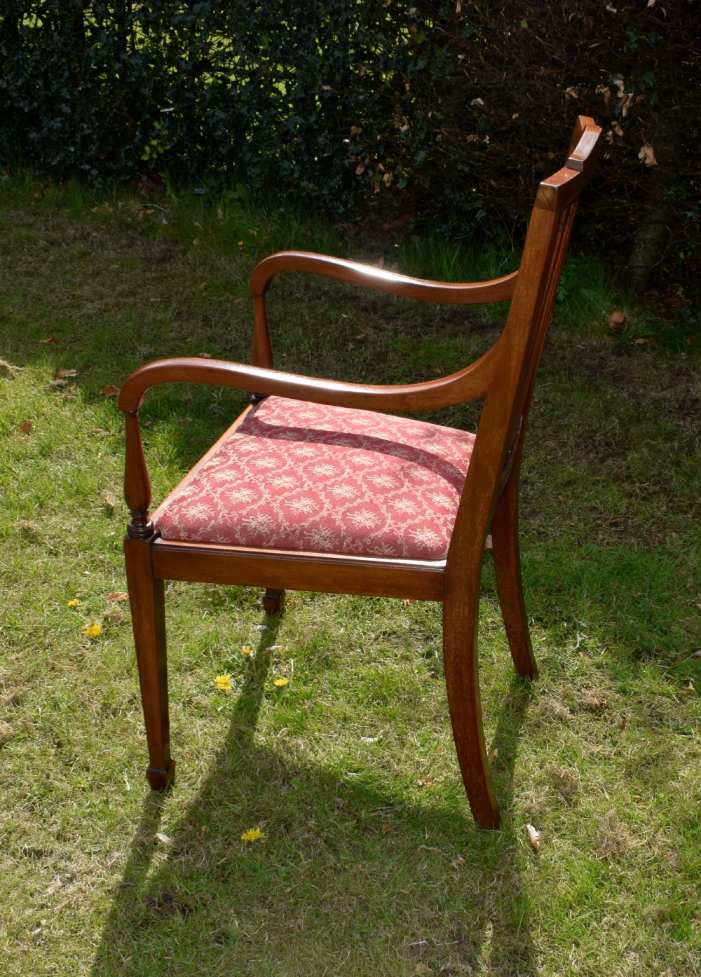 Edwardian Inlaid Armchair View XVI