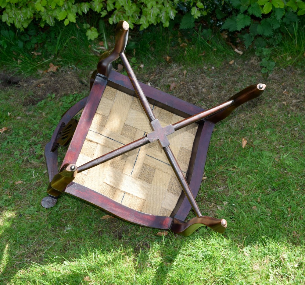 Victorian Inlaid Corner Chair View XV