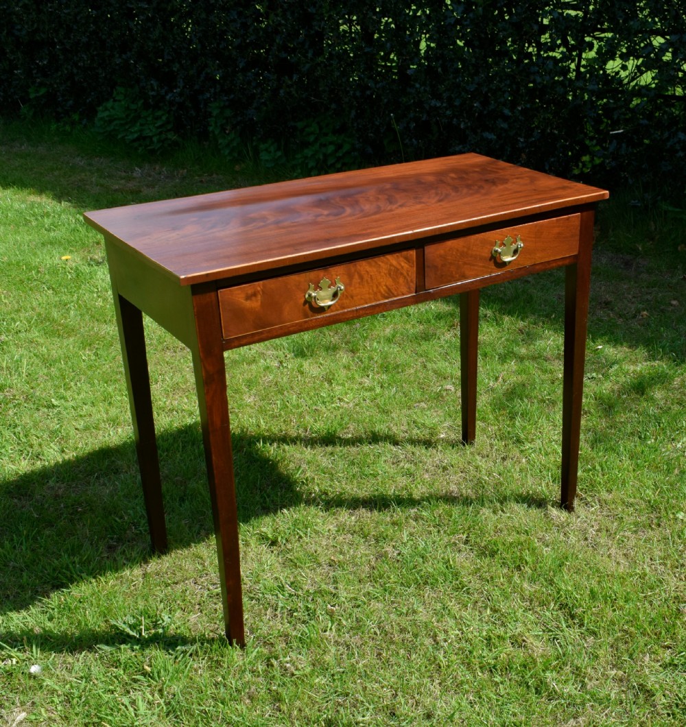 Georgian 2 Drawer Side Table