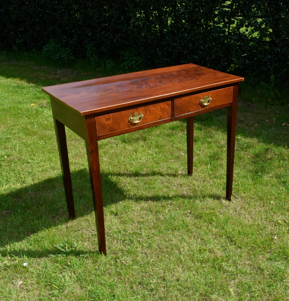 Georgian 2 Drawer Side Table View II