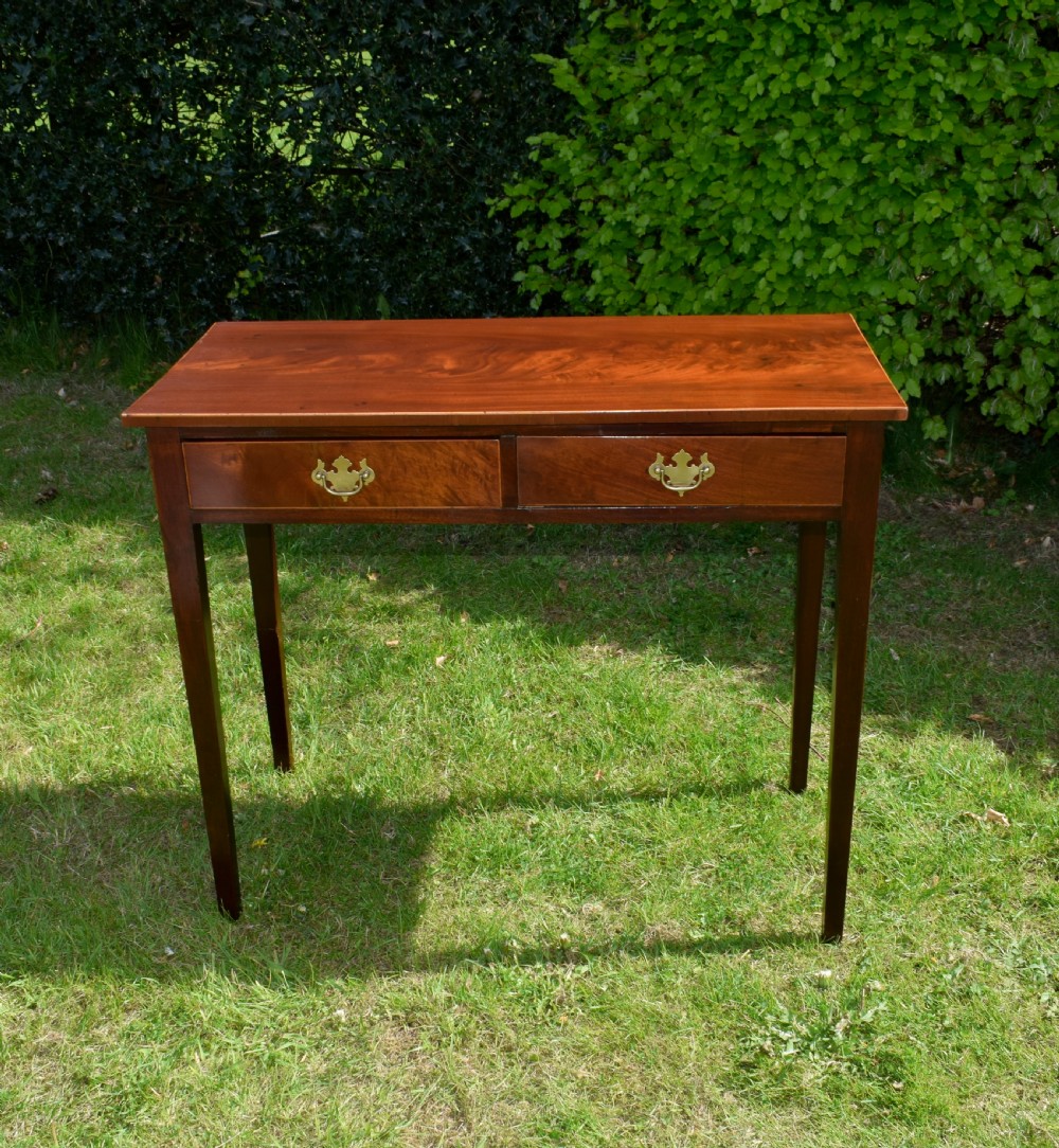Georgian 2 Drawer Side Table View V