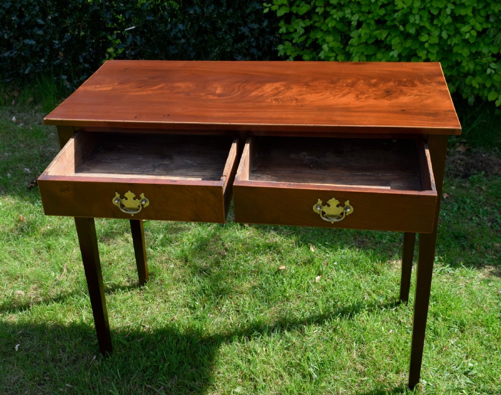 Georgian 2 Drawer Side Table View VII
