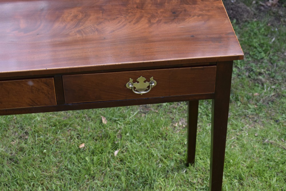 Georgian 2 Drawer Side Table View X