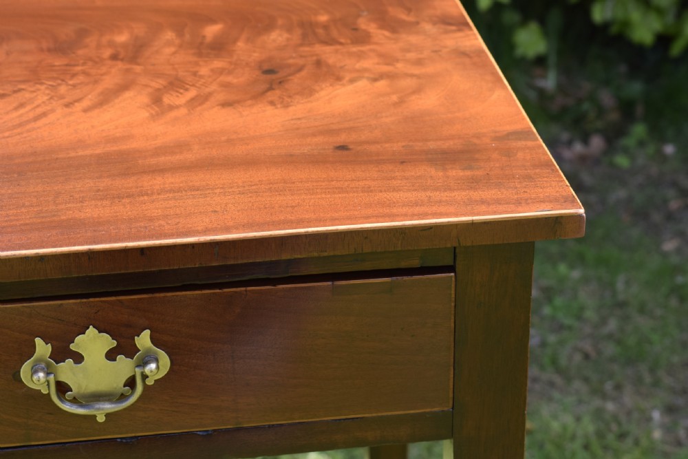 Georgian 2 Drawer Side Table View XI