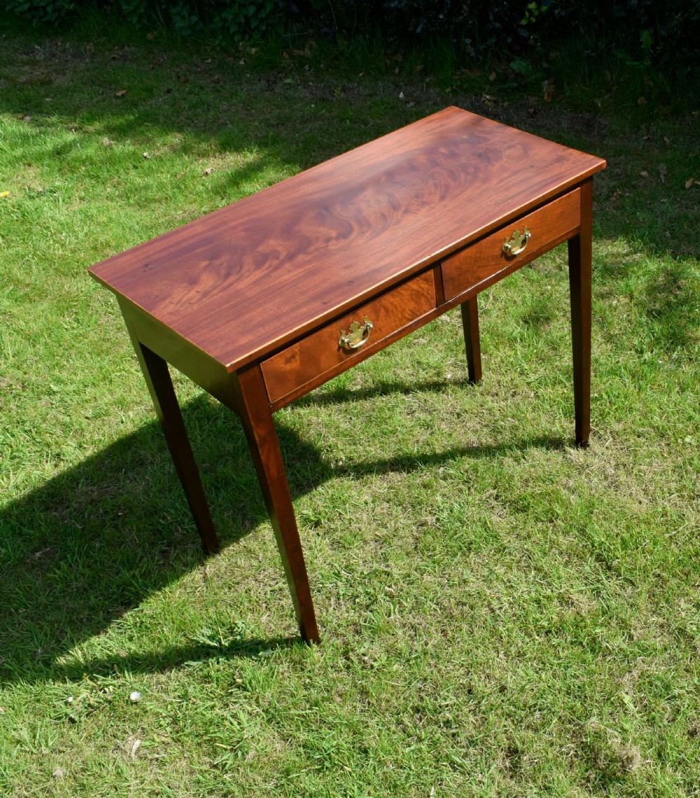 Georgian 2 Drawer Side Table View XVIII