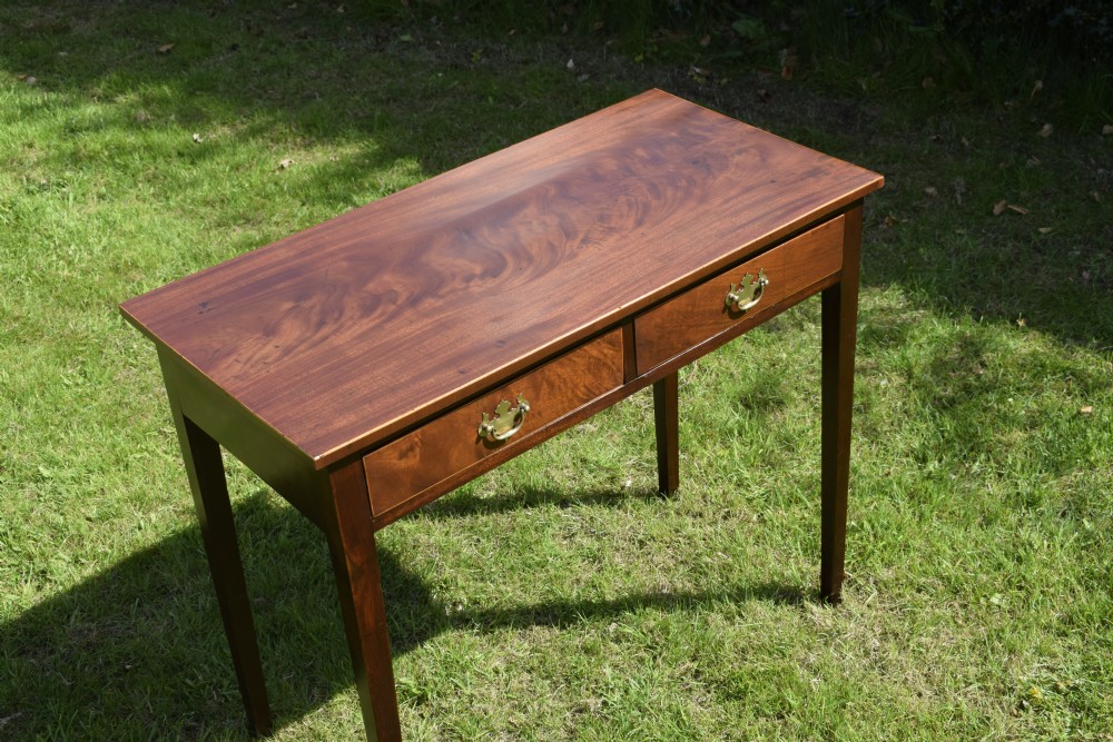 Georgian 2 Drawer Side Table View XIX