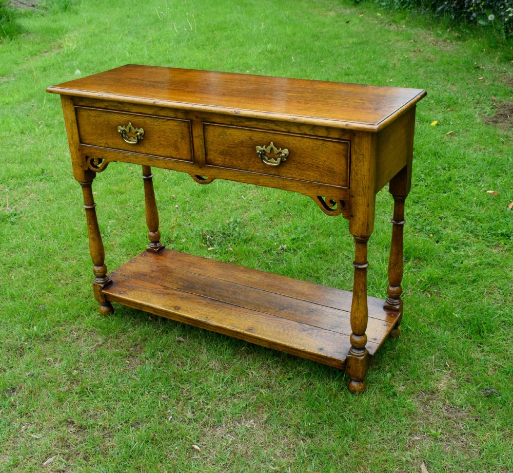 Oak Dresser Base View III