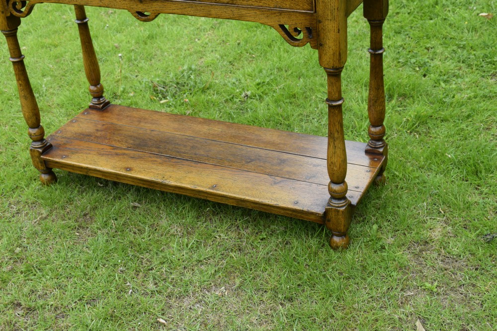 Oak Dresser Base View IV