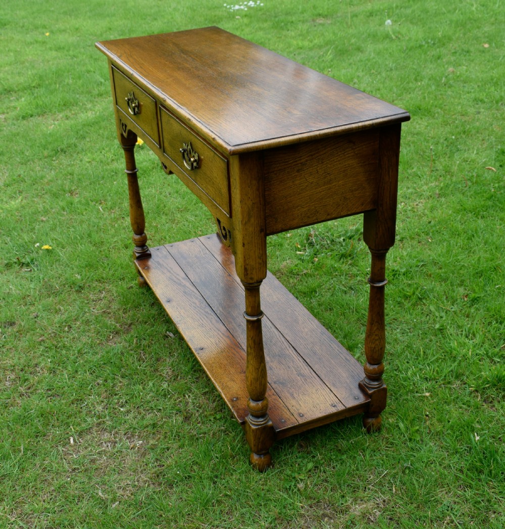 Oak Dresser Base View VI