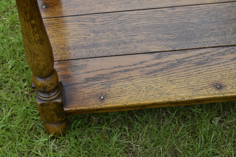 Oak Dresser Base View IX
