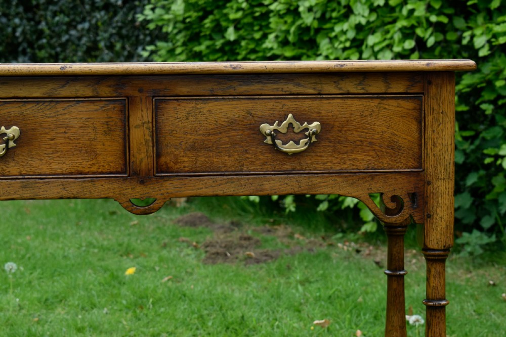 Oak Dresser Base View XIII