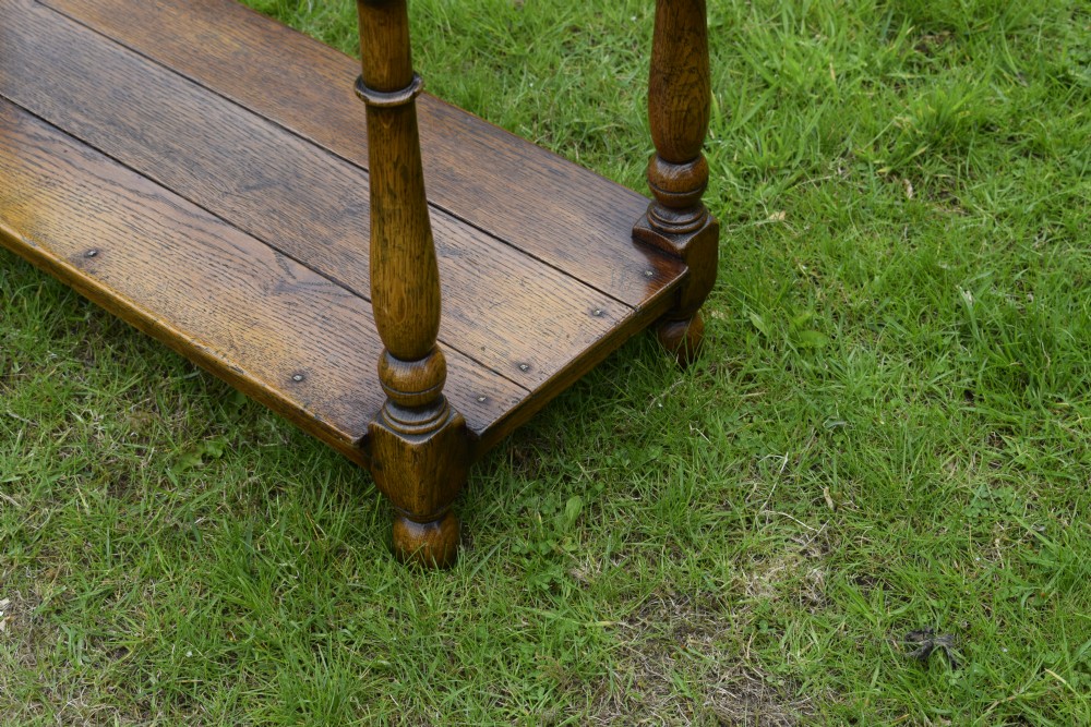 Oak Dresser Base View XIX