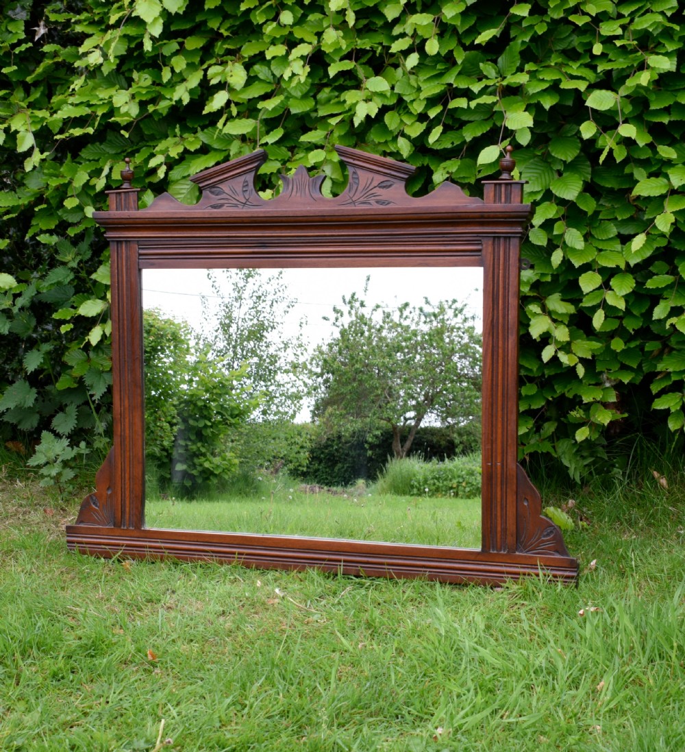 Edwardian Over-mantle Mirror  View II