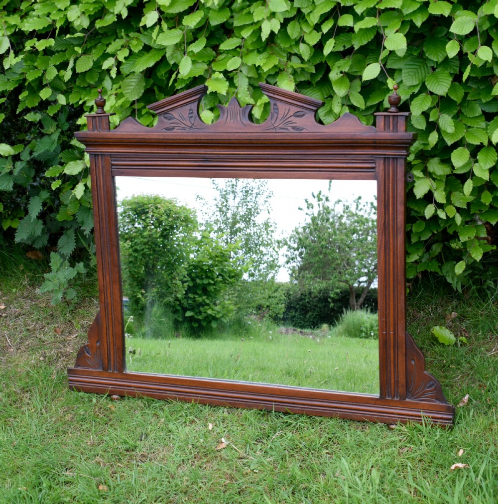 Edwardian Over-mantle Mirror  View X