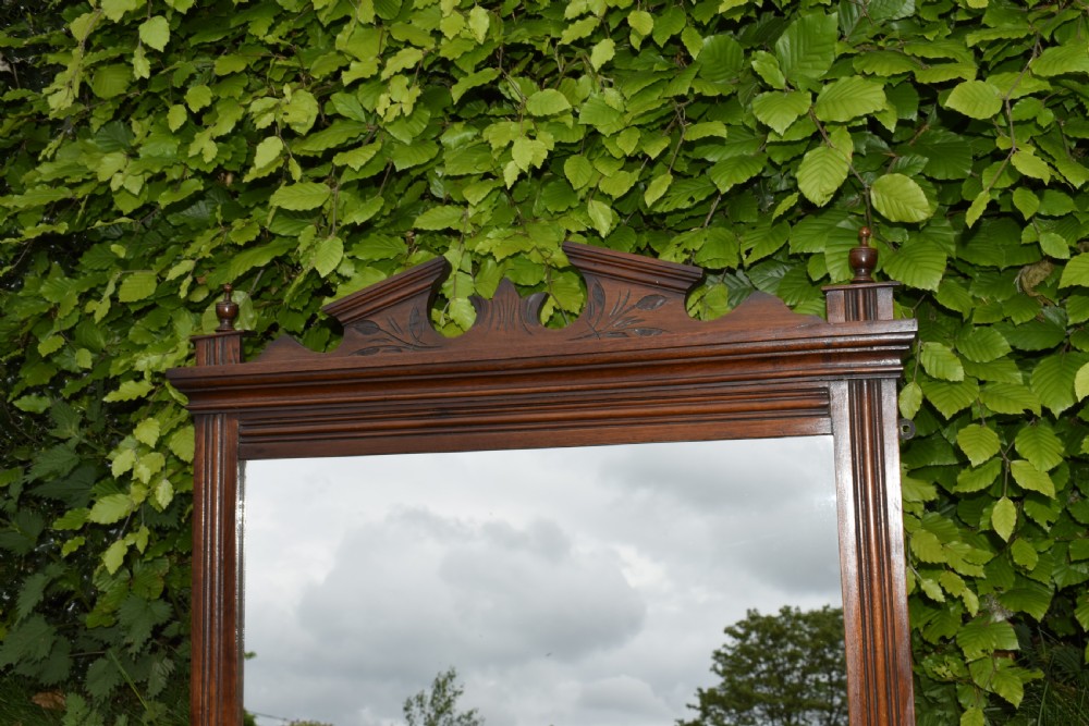 Edwardian Over-mantle Mirror  View XIV