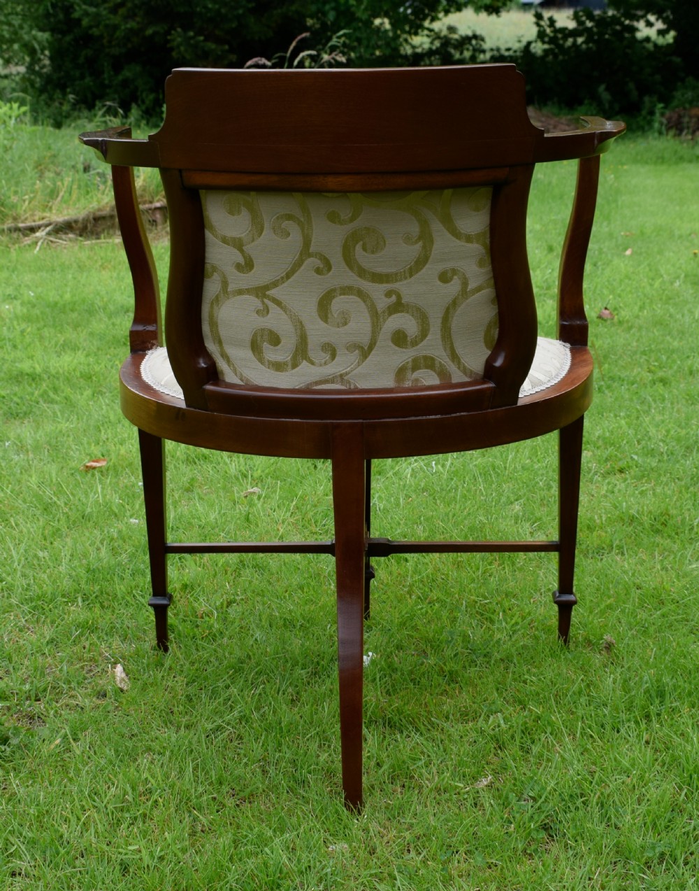 Edwardian Inlaid Armchair View XII