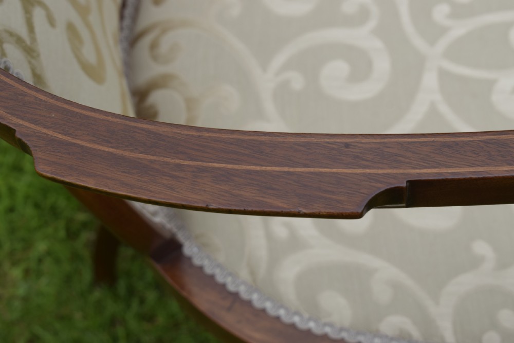 Edwardian Inlaid Armchair View XVIII