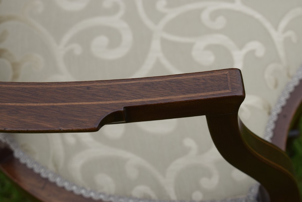 Edwardian Inlaid Armchair View XIX