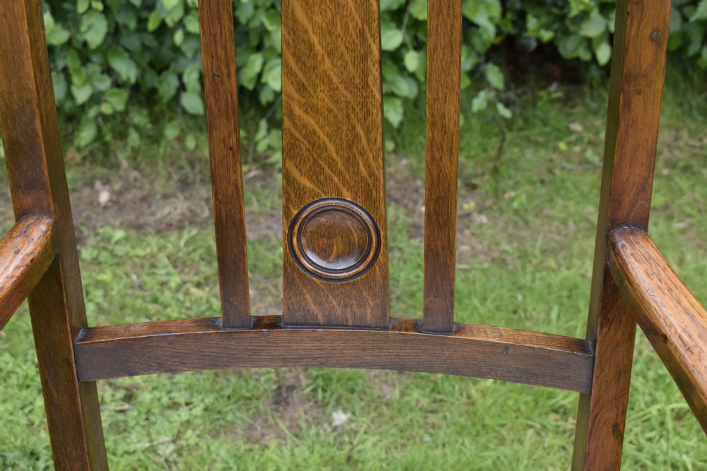 Pair Arts & Crafts Armchairs View X