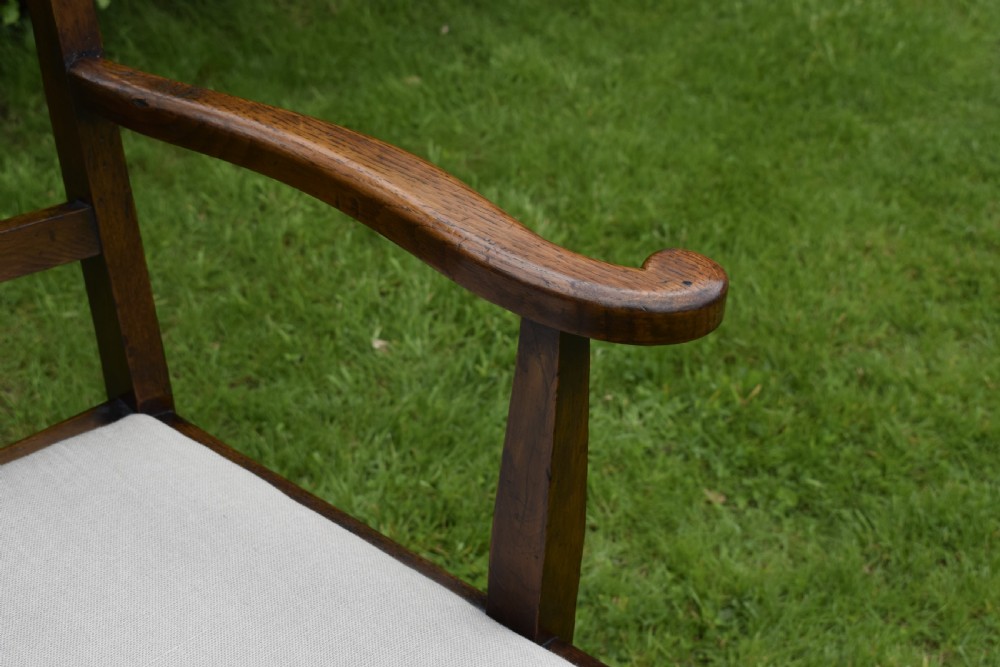 Pair Arts & Crafts Armchairs View XIII