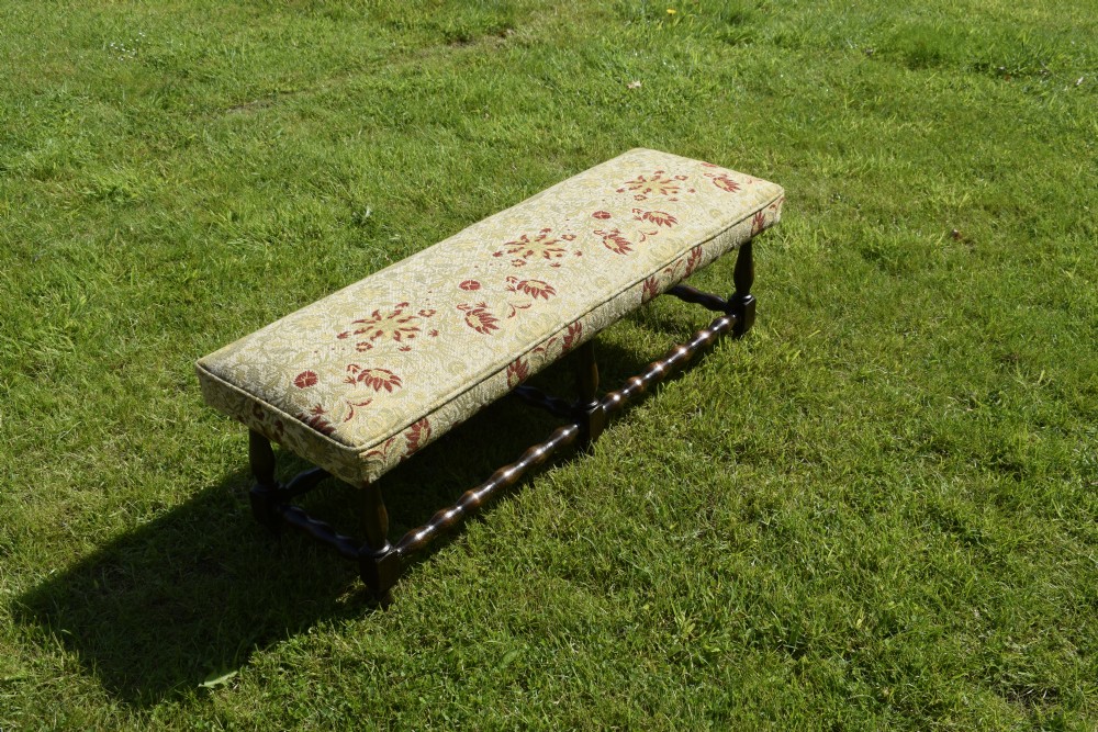 Early 20th Century Window Seat / Large Centre Stool View III
