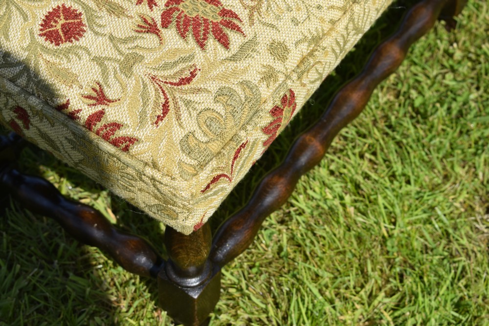 Early 20th Century Window Seat / Large Centre Stool View VI
