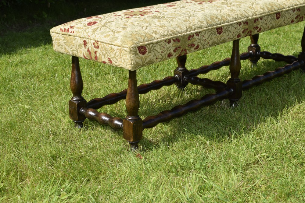 Early 20th Century Window Seat / Large Centre Stool View X