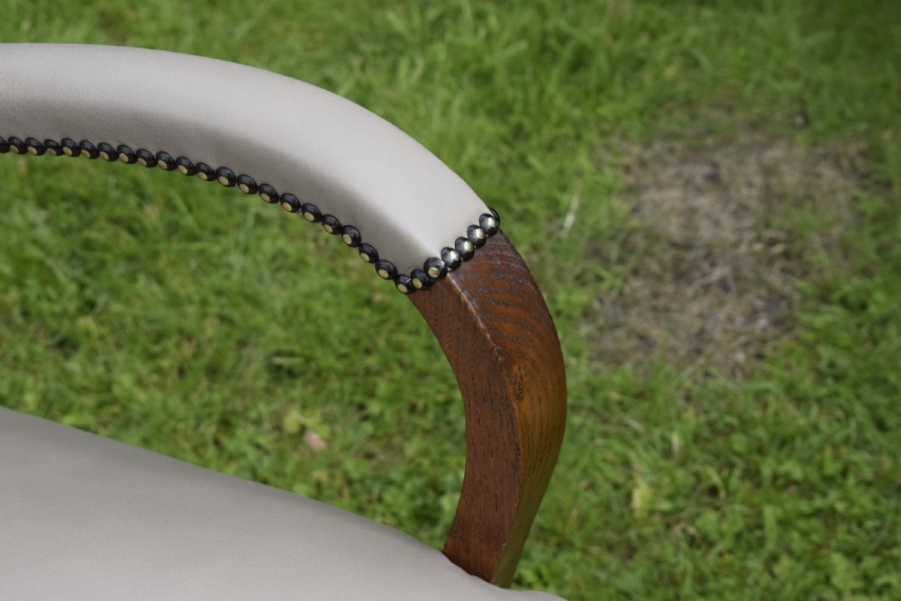 Art Deco Swivel Desk Chair View VII
