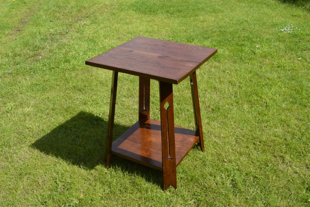 Arts & Crafts Side Table / Lamp Table View IV