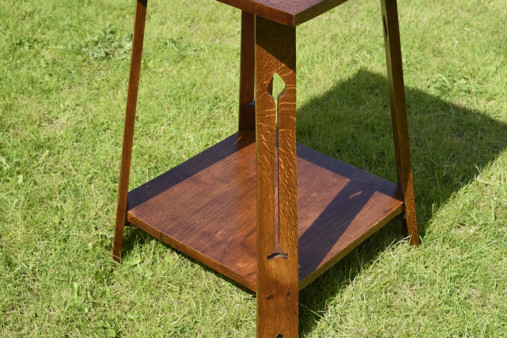 Arts & Crafts Side Table / Lamp Table View V