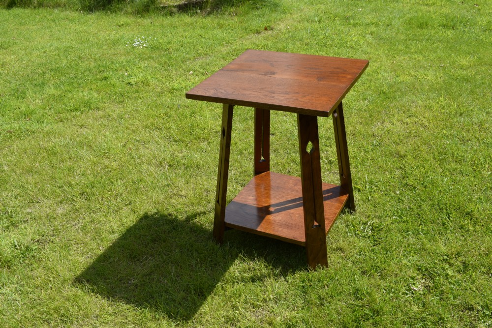 Arts & Crafts Side Table / Lamp Table View VI