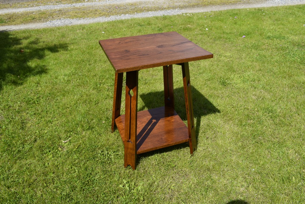 Arts & Crafts Side Table / Lamp Table View VIII