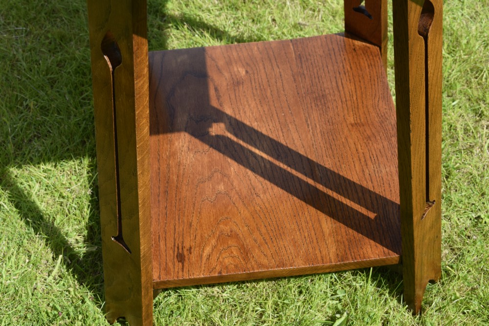 Arts & Crafts Side Table / Lamp Table View IX