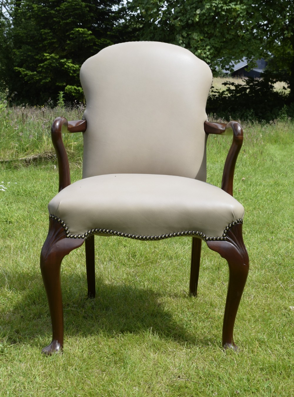 Walnut Library Armchair / Desk Chair  View II