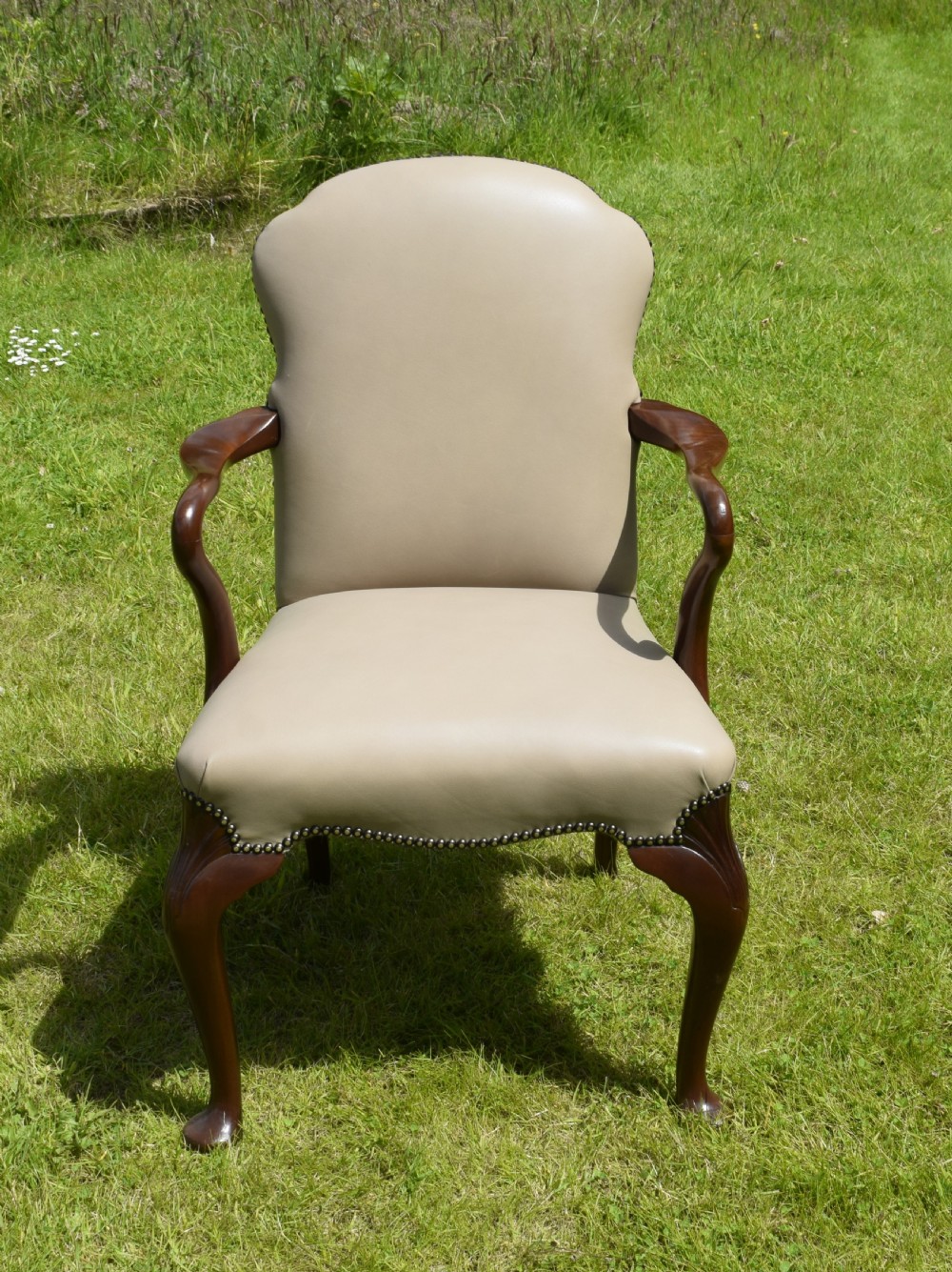 Walnut Library Armchair / Desk Chair  View V