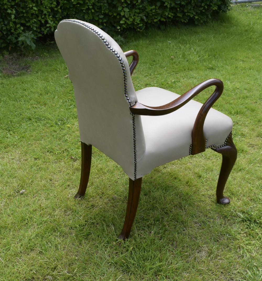 Walnut Library Armchair / Desk Chair  View IX