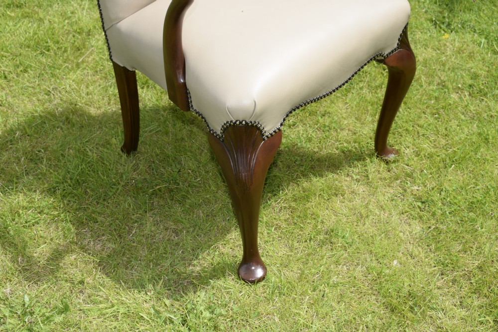 Walnut Library Armchair / Desk Chair  View XII