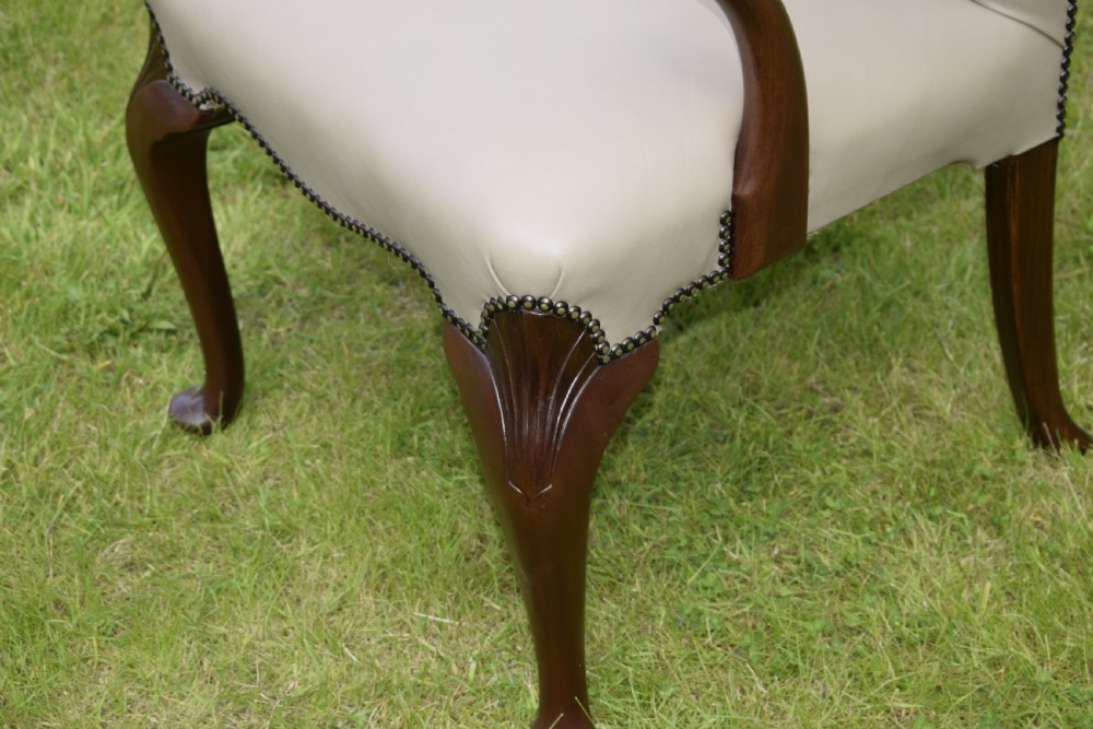 Walnut Library Armchair / Desk Chair  View XIV