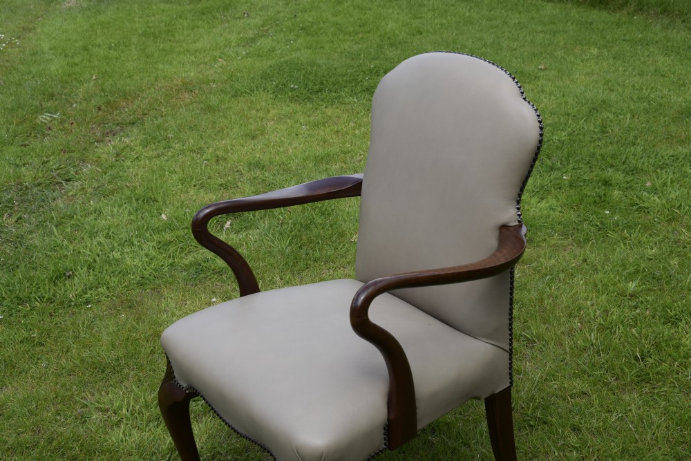 Walnut Library Armchair / Desk Chair  View XV
