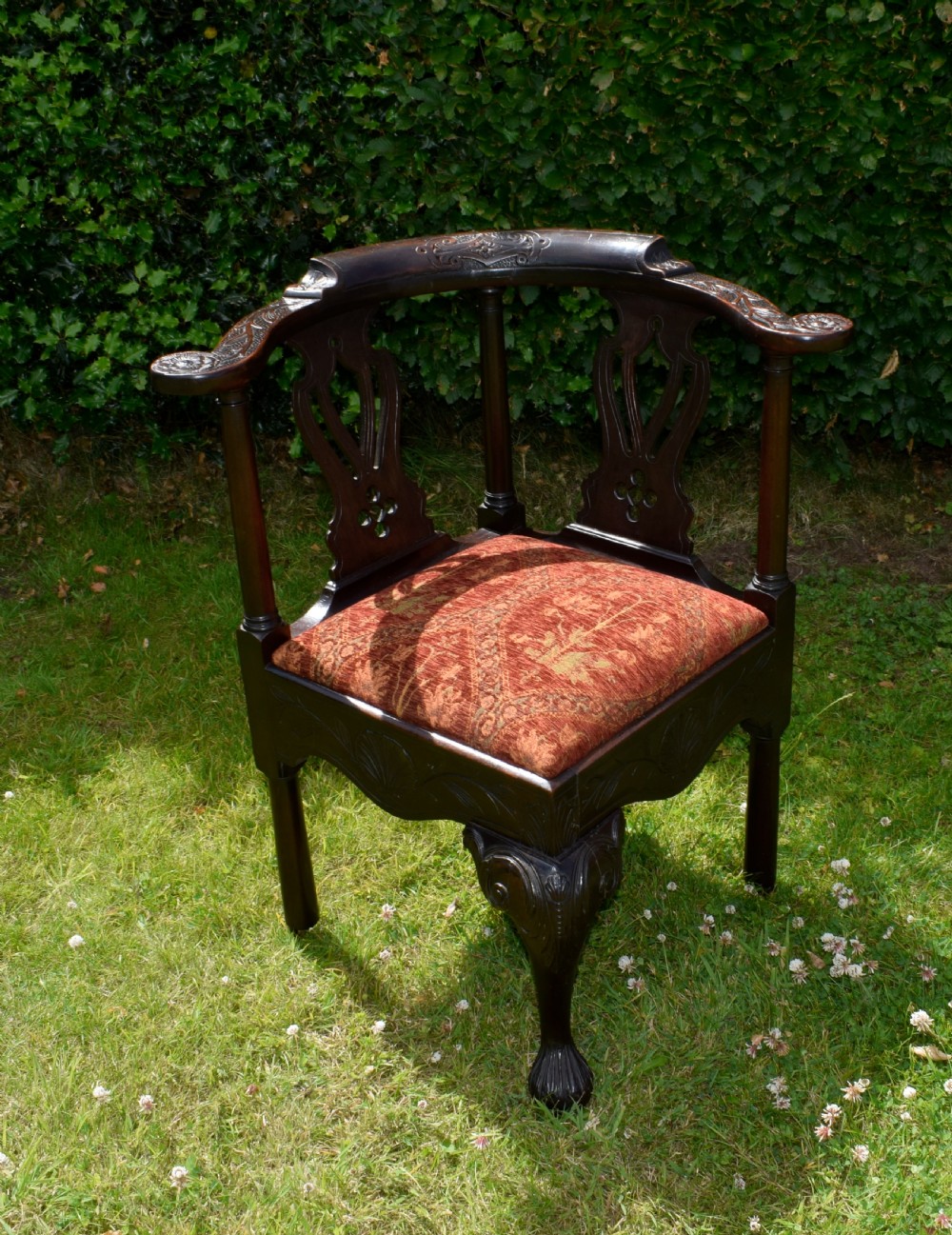 Georgian Corner Chair View XVII