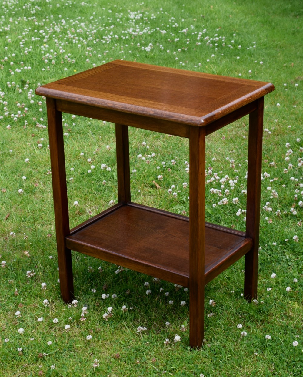 Early 20th Century  Oak Side Table View II