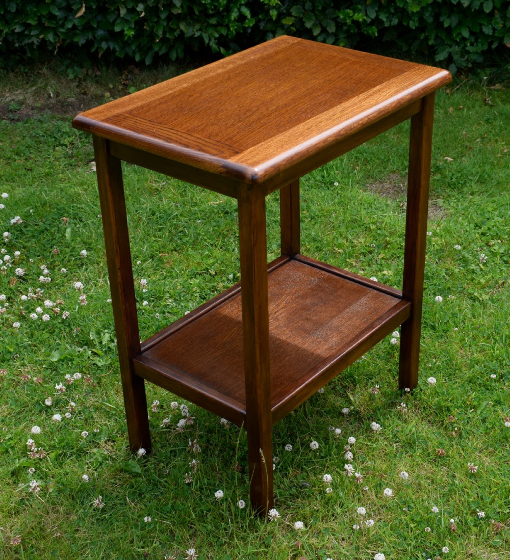 Early 20th Century  Oak Side Table View IV